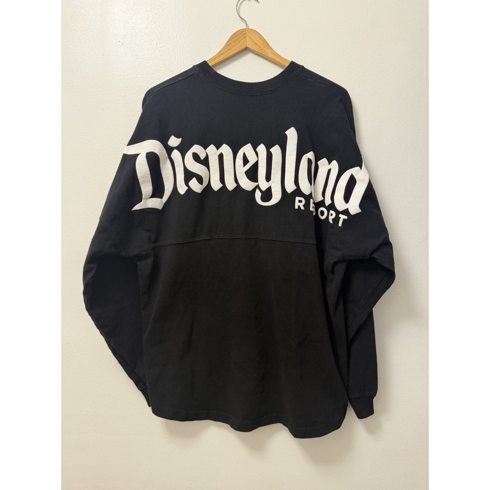 Disney Parks Disneyland Resort Spirit Jersey Shirt Black Adult Size Large